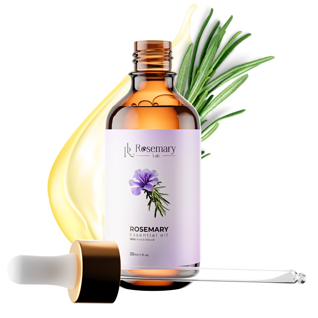 Rosemary Essential Oil – Organic Hair Growth & Scalp Therapy