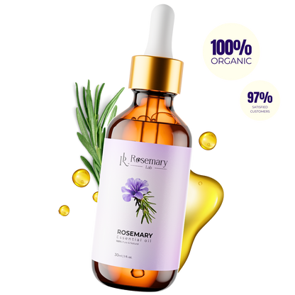 Rosemary Essential Oil – Organic Hair Growth & Scalp Therapy